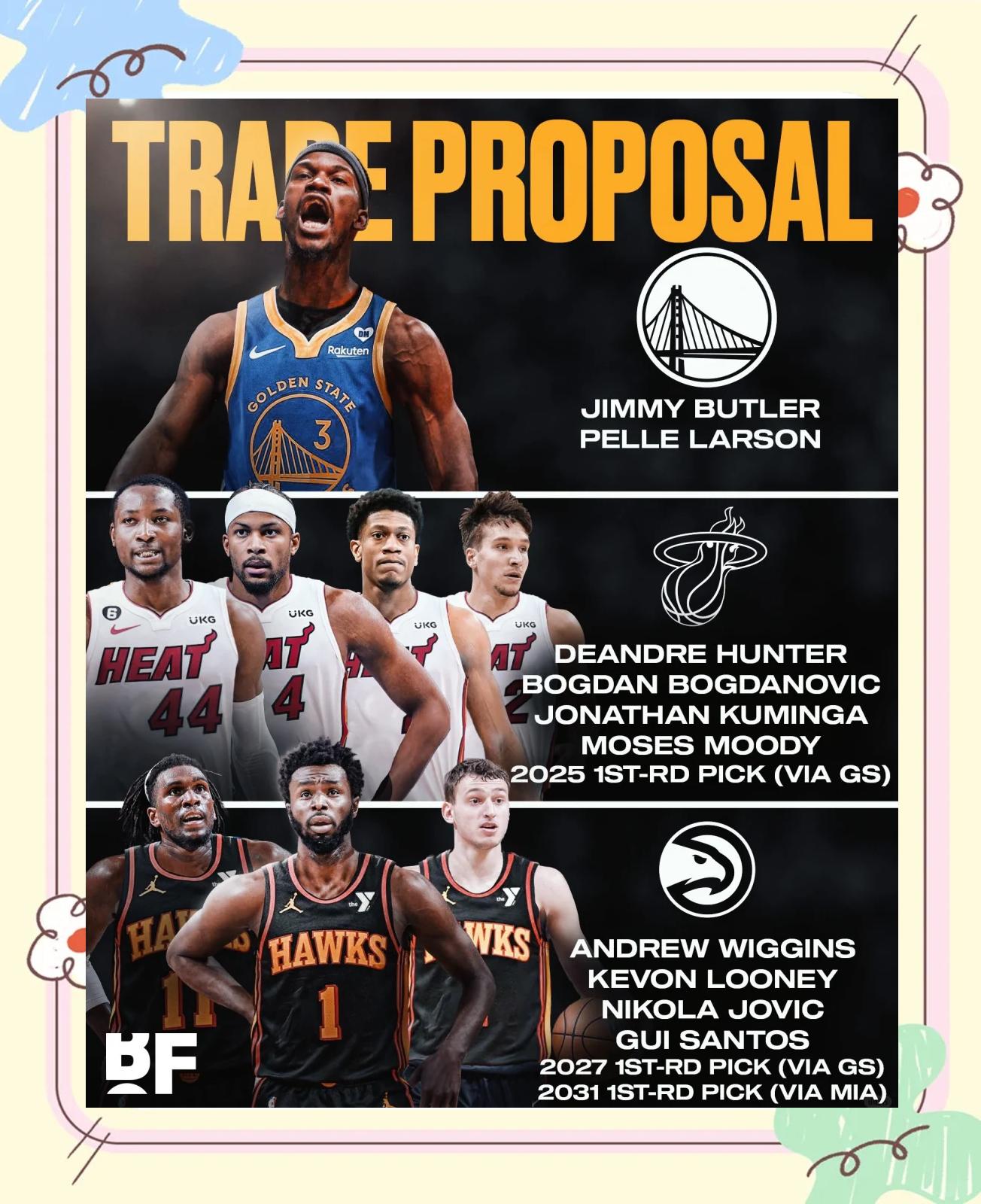 勇士队交易消息曝光，明星球员将加盟西部强队！