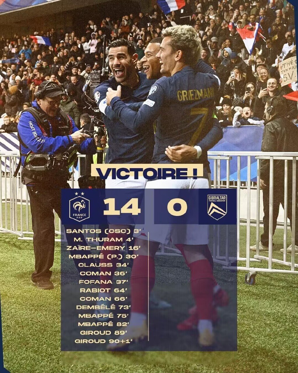 爱游戏入口-关于法国队狂胜对手，跻身欧洲杯资格赛的信息